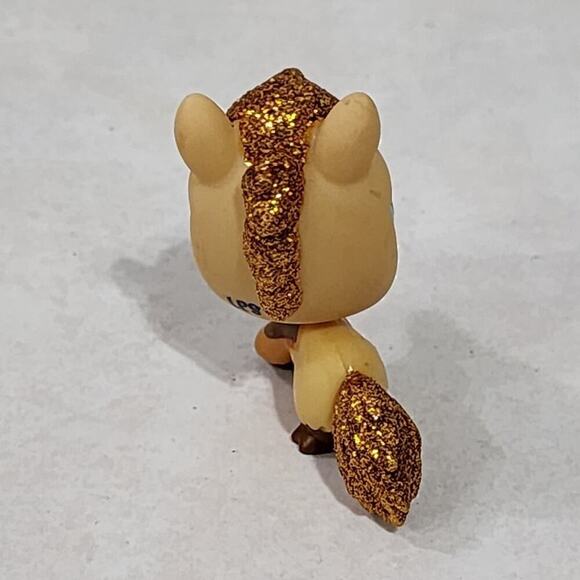 Littlest Pet Shop Anteater Brown Glitter Hair Green Eyes Figure 2133 - Picture 2 of 5